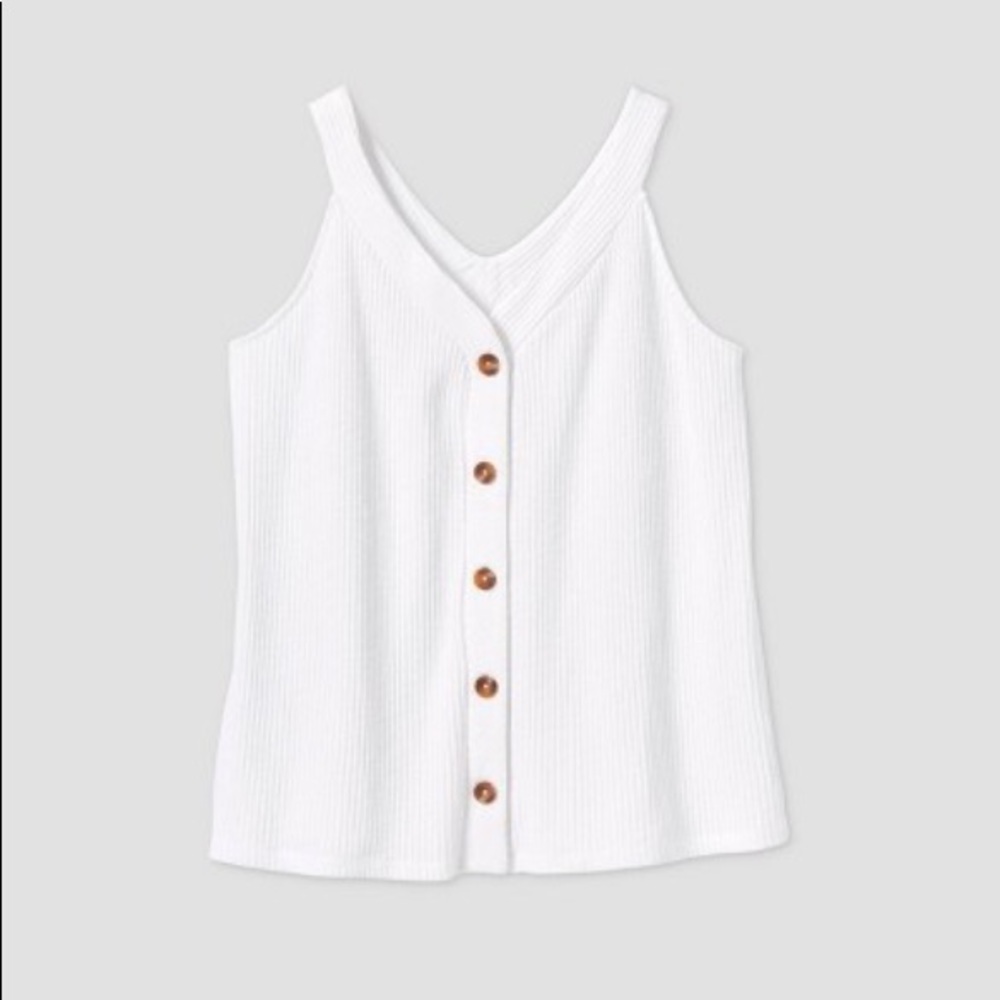 Ava and Viv V-Neck Tank